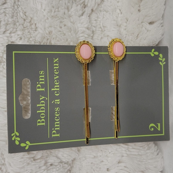 Jewel adorned bobbie pins - Picture 1 of 1